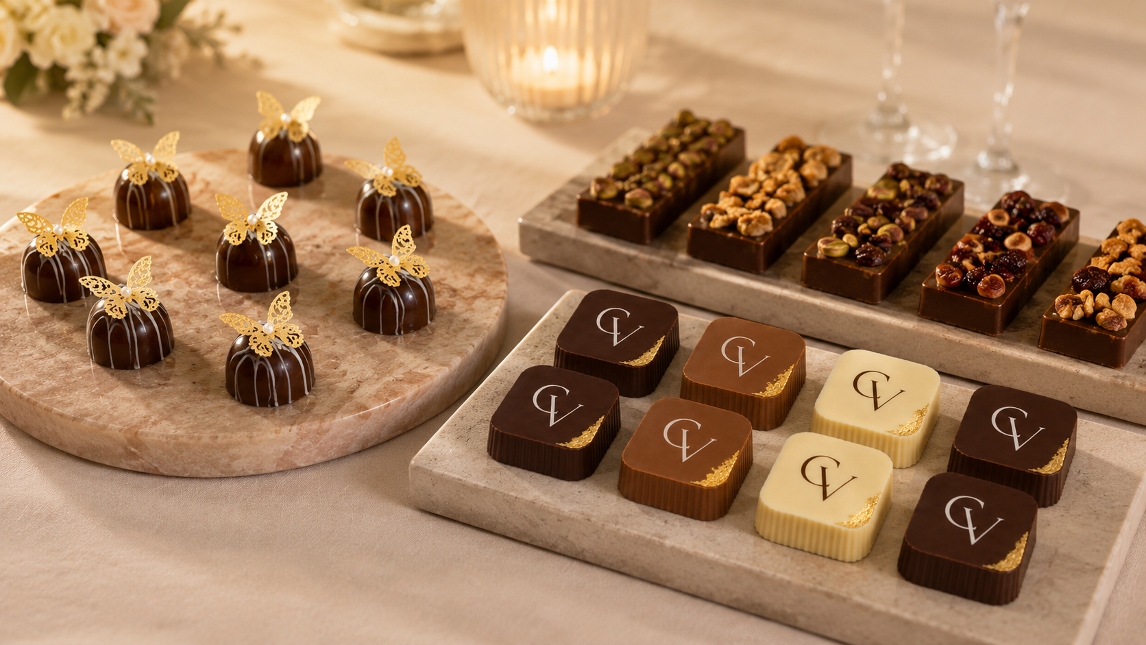 Chocolates personalizados para eventos